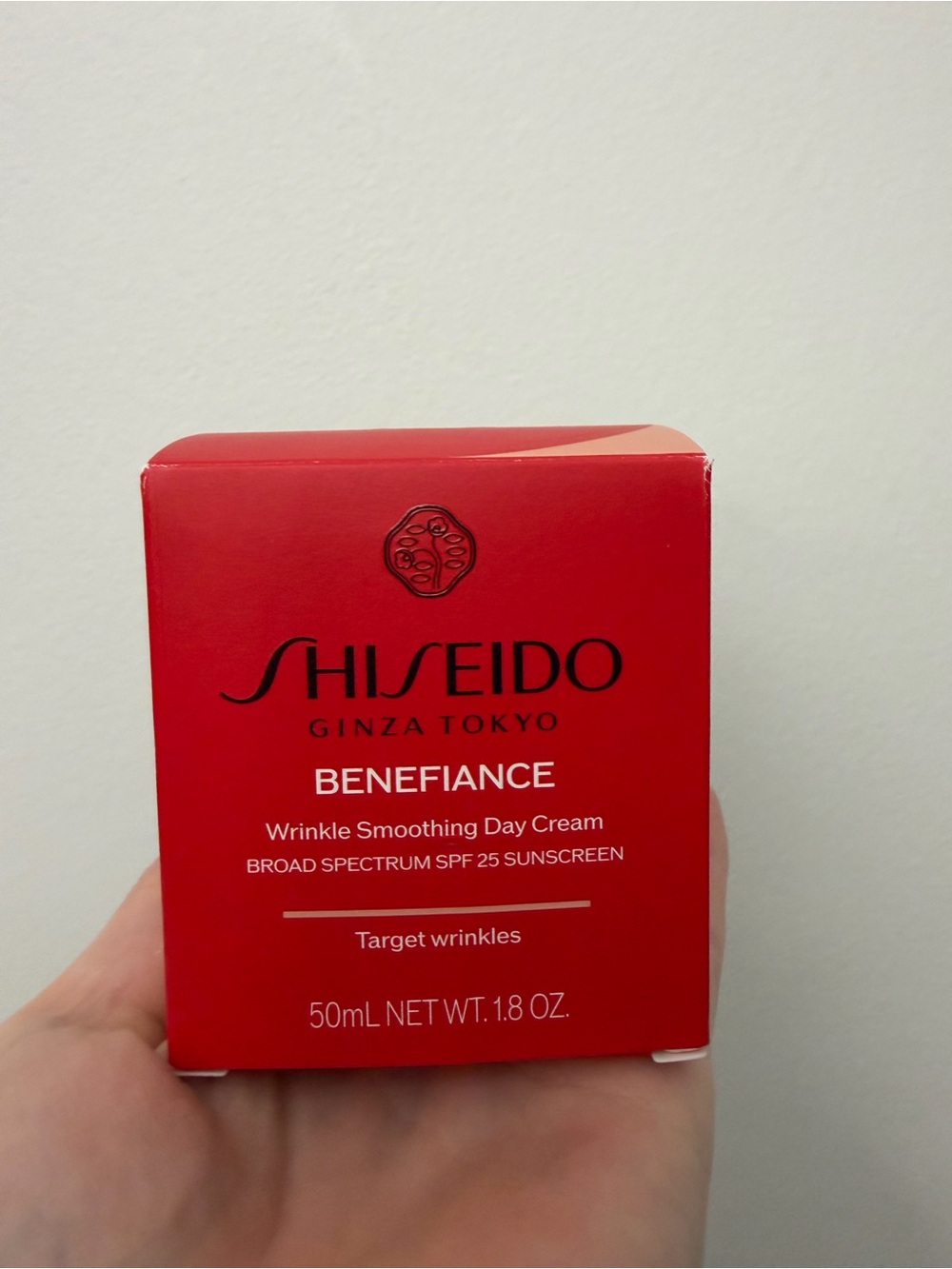 Shiseido Benefiance Wrinkle Smoothing Day Cream SPF 25